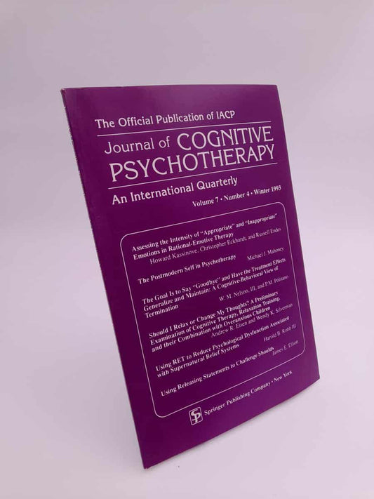 Journal of cognitive psychotherapy | 1993/4