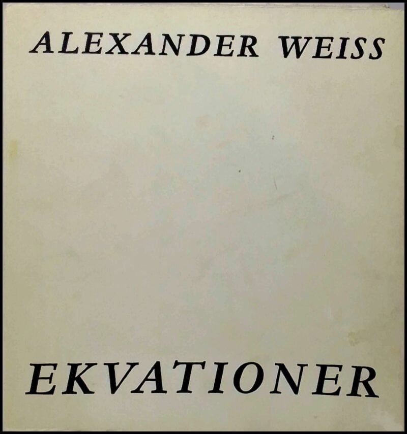 Weiss, Alexander | Ekvationer