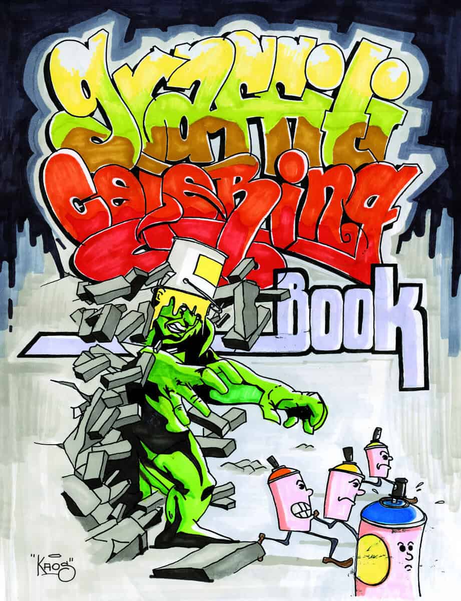 Wufc, Uzi | Graffiti Coloring Book