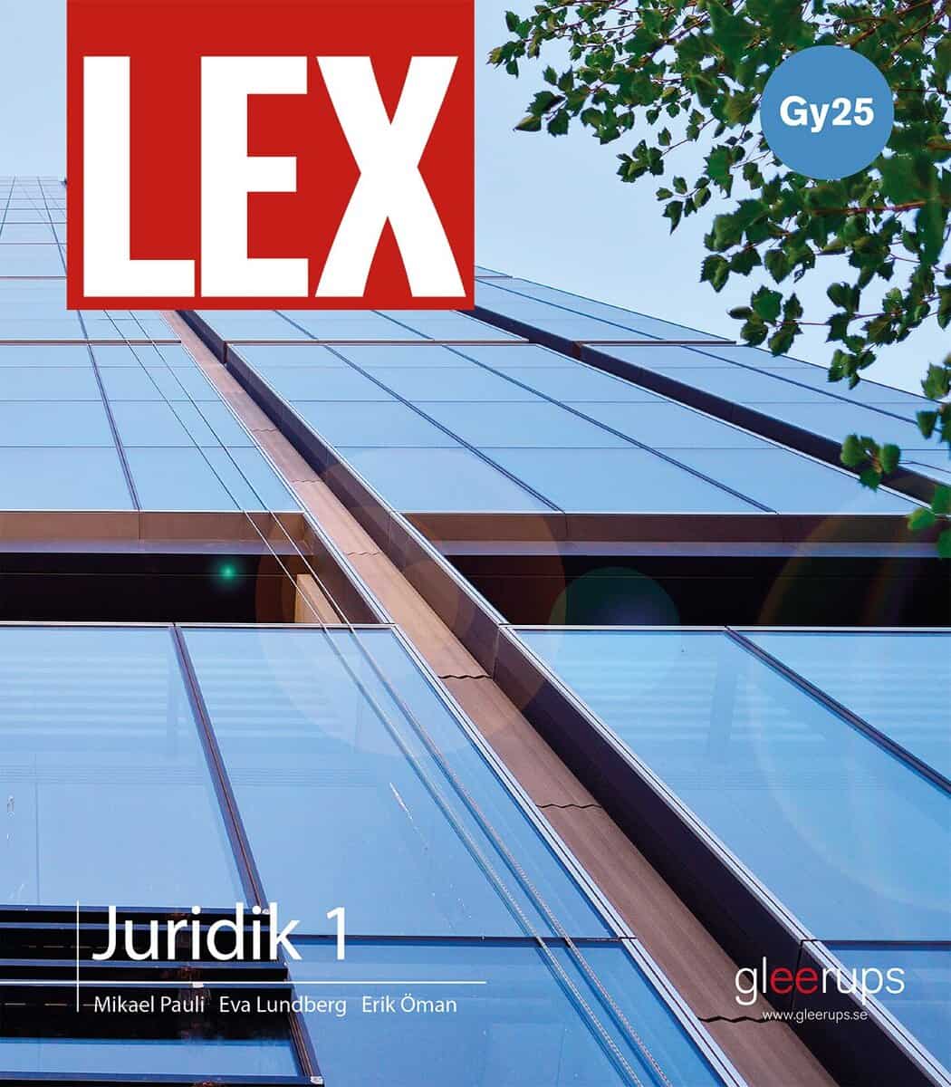 Lundberg, Eva | Pauli, Mikael | Öman, Erik | LEX Juridik 1, bok, Gy25