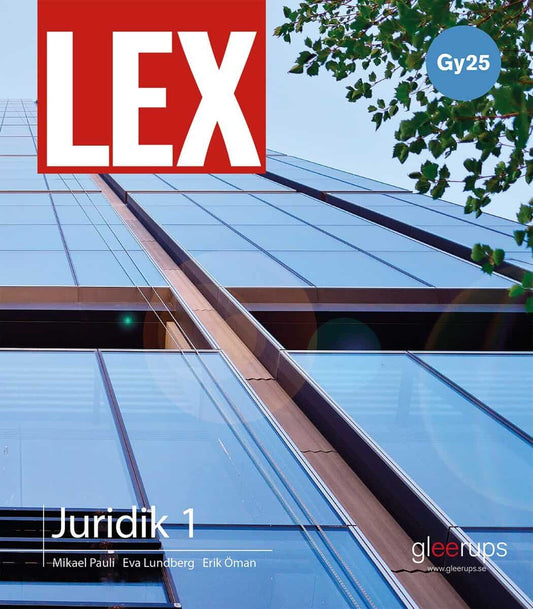 Lundberg, Eva | Pauli, Mikael | Öman, Erik | LEX Juridik 1, bok, Gy25