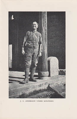 Andersson, J. G. (Johan Gunnar, 1874-1960) | Kina genom tidsåldrarna