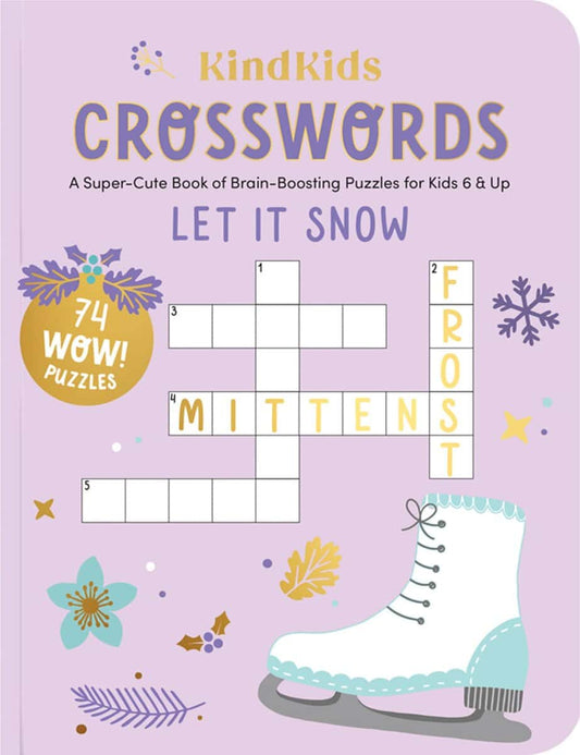 Better Day Books | Kindkids Crosswords Let It Snow