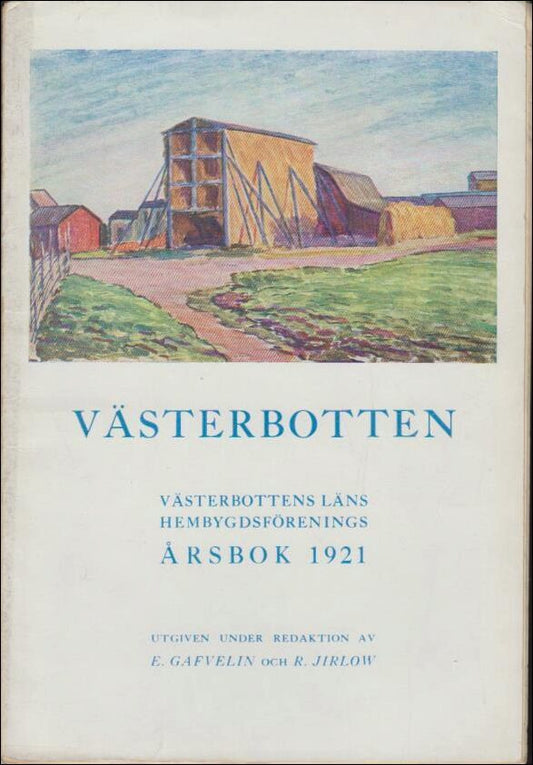 Västerbotten | 1921 / Årsbok