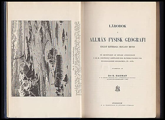 Hagman, Konrad | Lärobok i allmän fysisk geografi : enligt Ritterska skolans metod