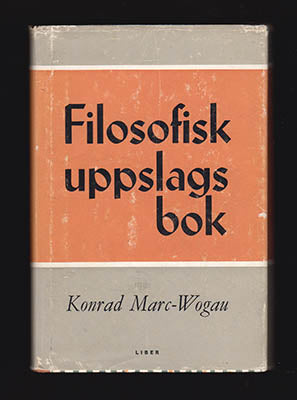 Marc-Wogau, Konrad | Filosofisk uppslagsbok