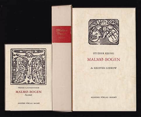 Gierow, Krister | Malmø-bogen (facsimile) : + Studier kring Malmø-bogen [Laurentsen, Peder, d. 1552]