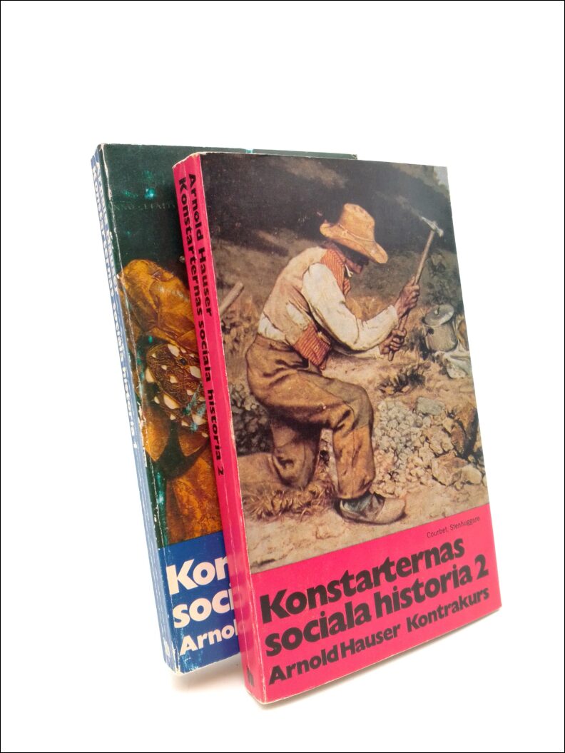 Hauser, Arnold | Konstarternas sociala historia 1-2 : Från den höviska romantiken till den borgerliga barocken