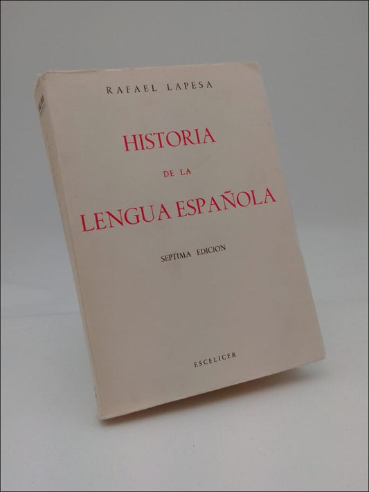 Lapesa, Rafael | Historia De La : Lengua Espanola