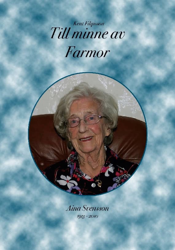 Till minne av Farmor