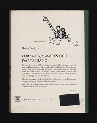 Lindgren, Barbro | Loranga, Masarin och Dartanjang