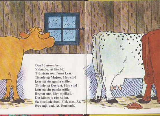 Wolgers, Beppe | Landström, Olof | Ur en kos dagbok