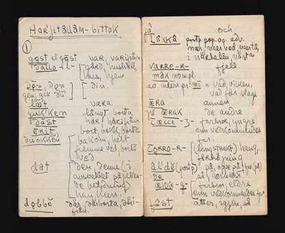 Hansegård, Nils-Erik | Lapska I : Skrivhäfte från 'Nr 6