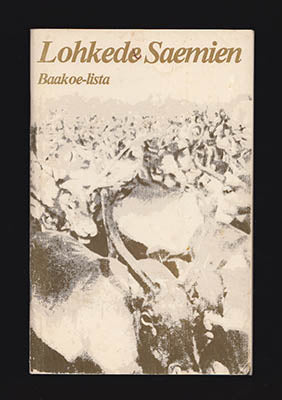 Bull, Ella Holm | Bergsland, Knut | Baakoe-lista gærjese Lohkede saemien : Ordliste til Lohkede Saemien