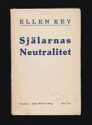 Key, Ellen | Själarnas neutralitet