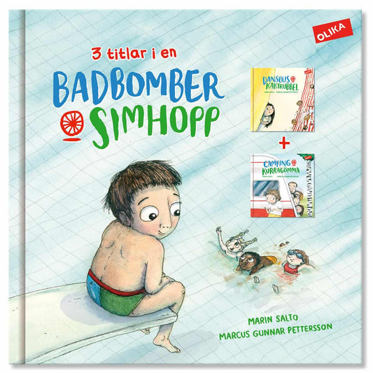 Salto, Marin | Samlingsvolym. Badbomber & simhopp | Dansbus & kaktrubbel | Camping & kurragömma : Samlingsvolym!