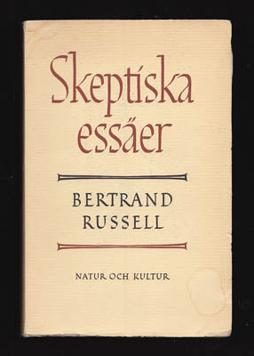 Russell, Bertrand | Skeptiska essäer