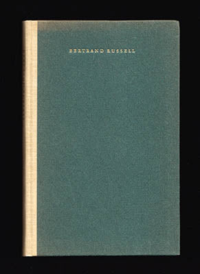 Russell, Bertrand | Bertrand Russell : Tre studier av Gunnar Aspelin (1898-1977), Anders Wedberg (1913-1978), E. N. Tige...