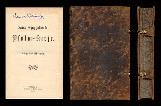 [Samiskt tryck 1895-96] | Same tjåggolwasen psalm-kirje : [Samiskt tryck 1895-96]