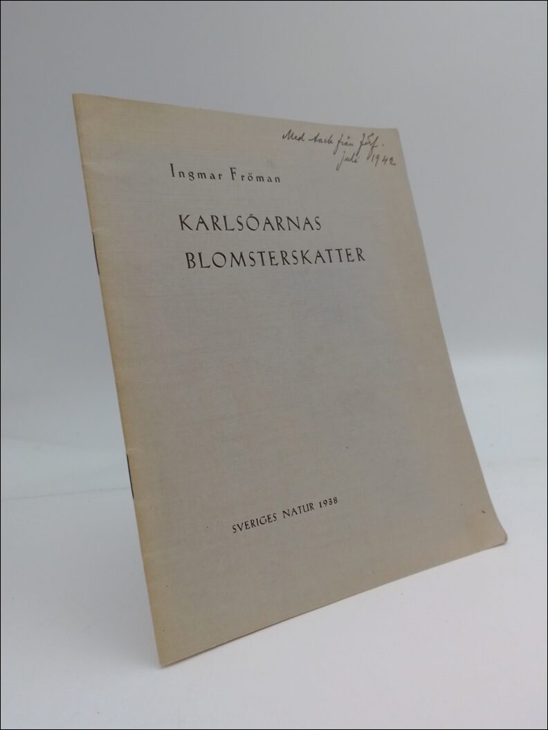 Fröman, Ingmar | Karlsöarnas blomsterskatter