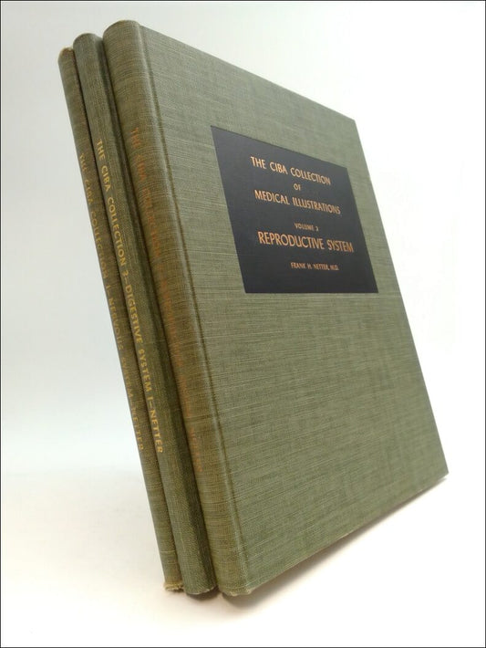 Netter, Frank H. | Nervous system - Reproductive system - Digestive system volume I-III : The CIBA Collection of Medical...
