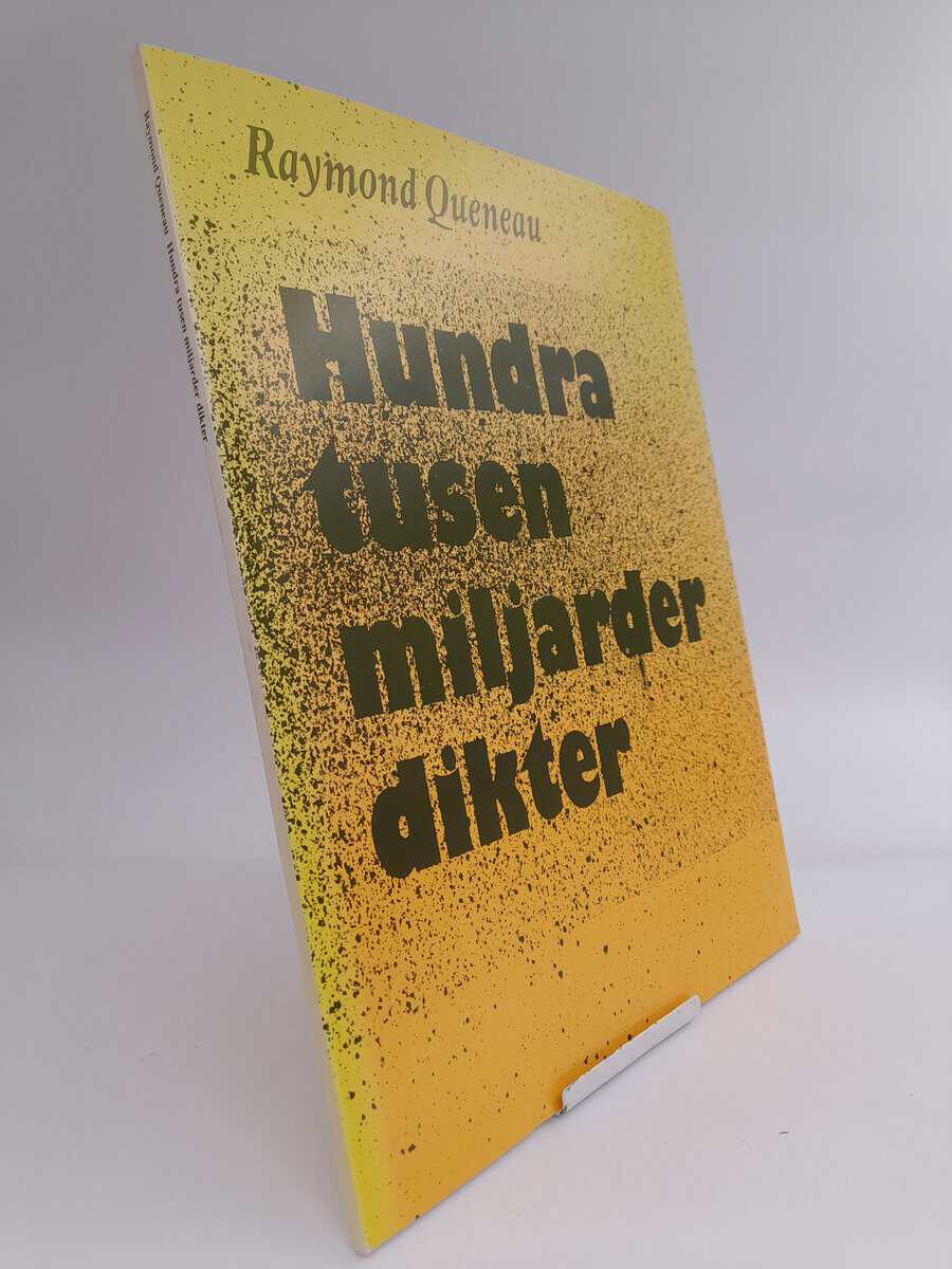 Queneau, Raymond | Hundra tusen miljarder dikter