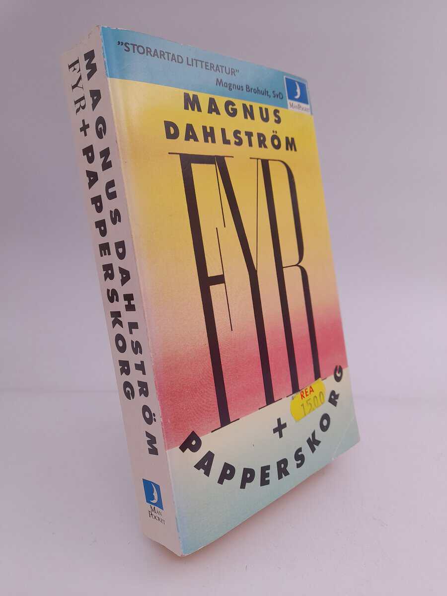 Dahlström, Magnus | Fyr : + Papperskorg