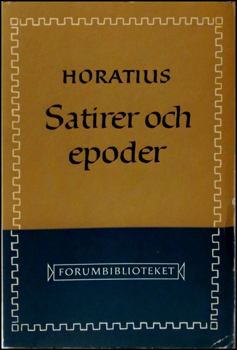 Horatius Flaccus, Quintus | Satirer och epoder