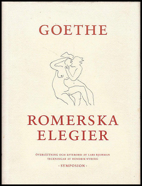 Goethe, Johann Wolfgang von | Romerska elegier