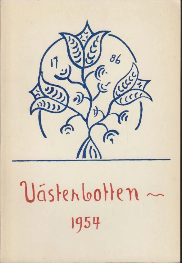 Västerbotten | 1954 / Årsbok