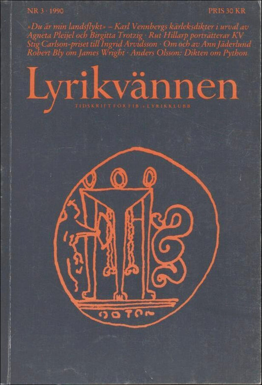 Lyrikvännen | 1990 / 3 : Lyrik