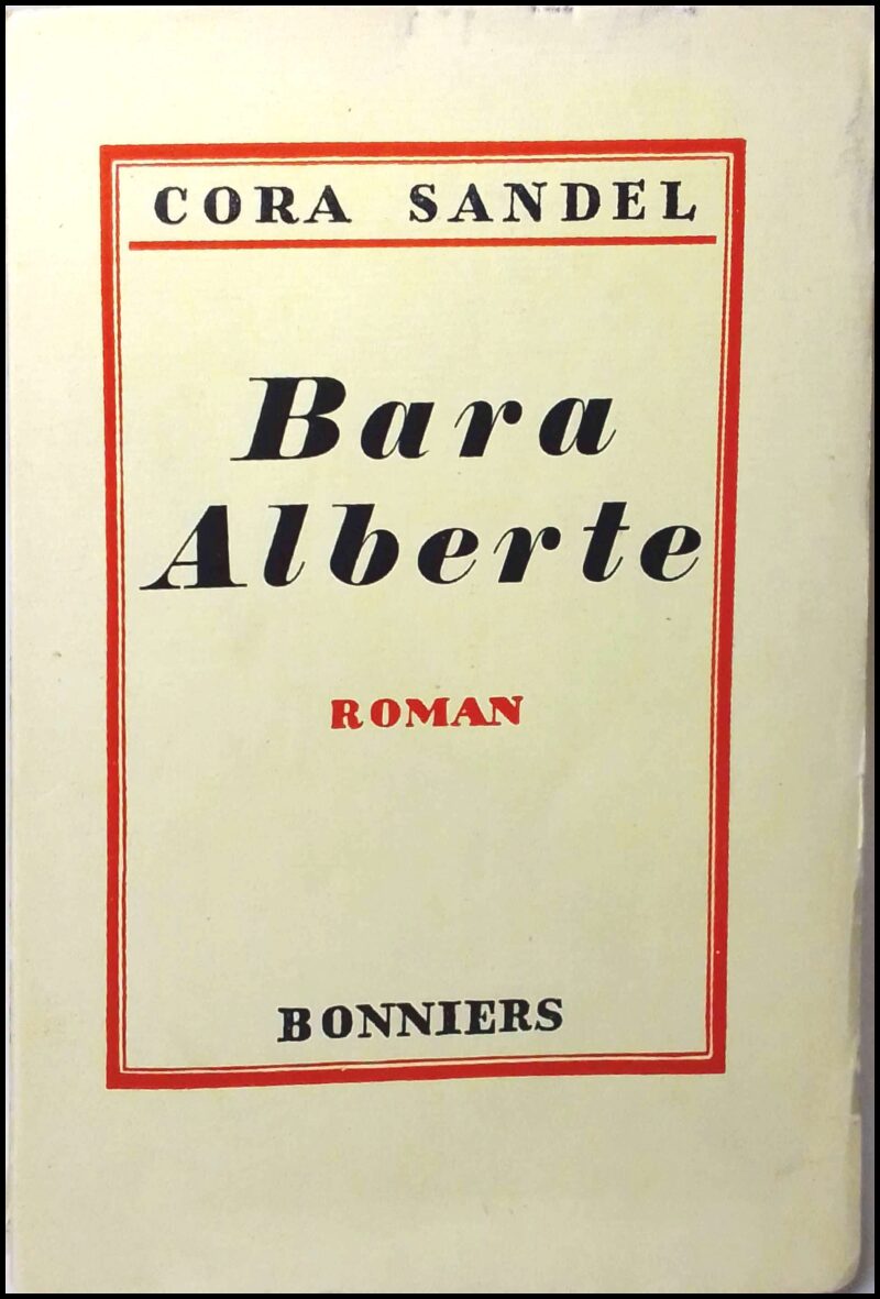 Sandel, Cora | Bara Alberte