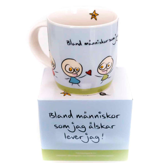 Mercurio, Royne | Herregud & Co Mugg Människor jag älskar
