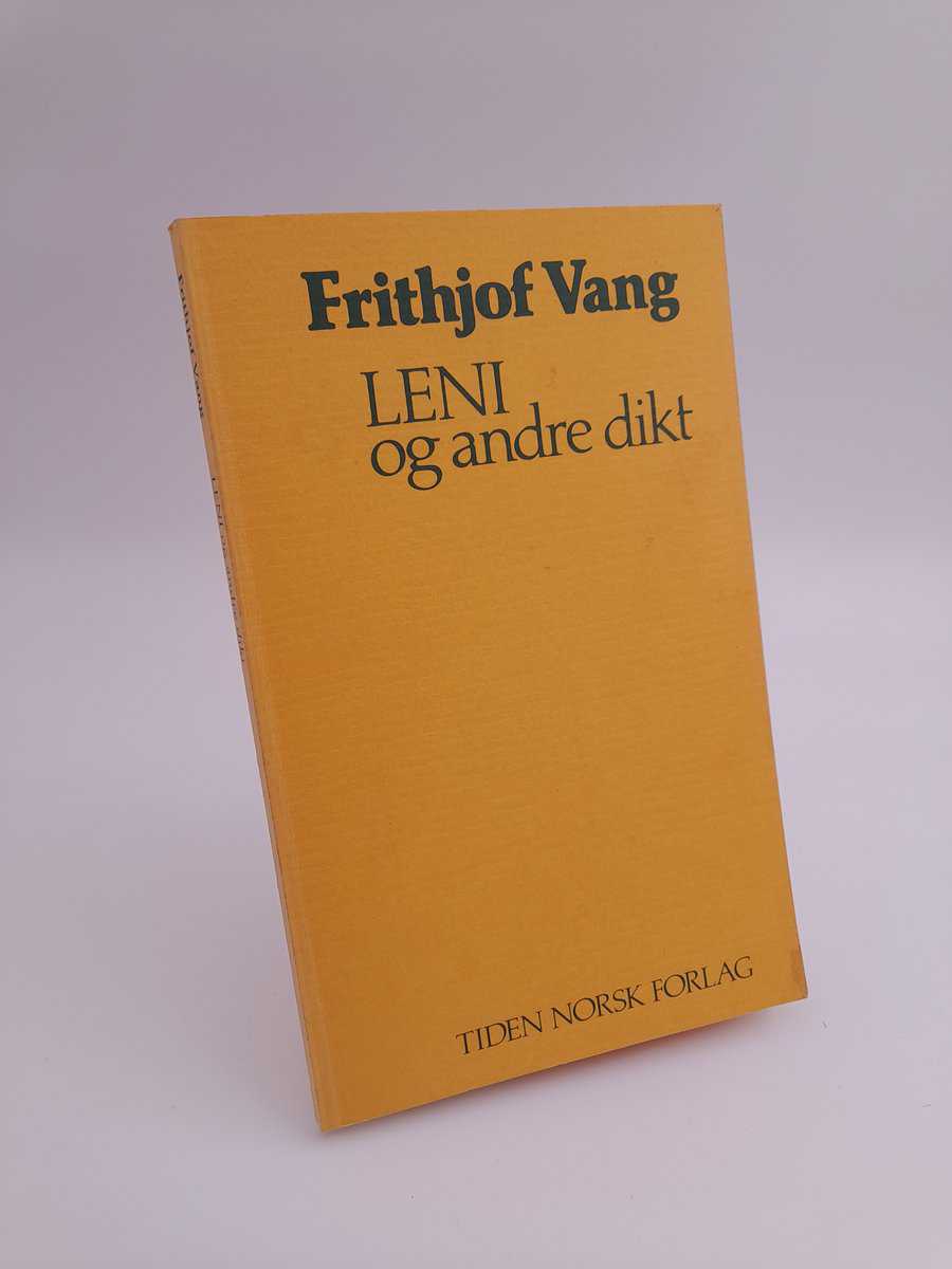 Vang, Frithjof | Leni og andre dikt