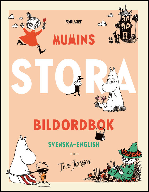 Mumins stora bildordbok Svenska-English