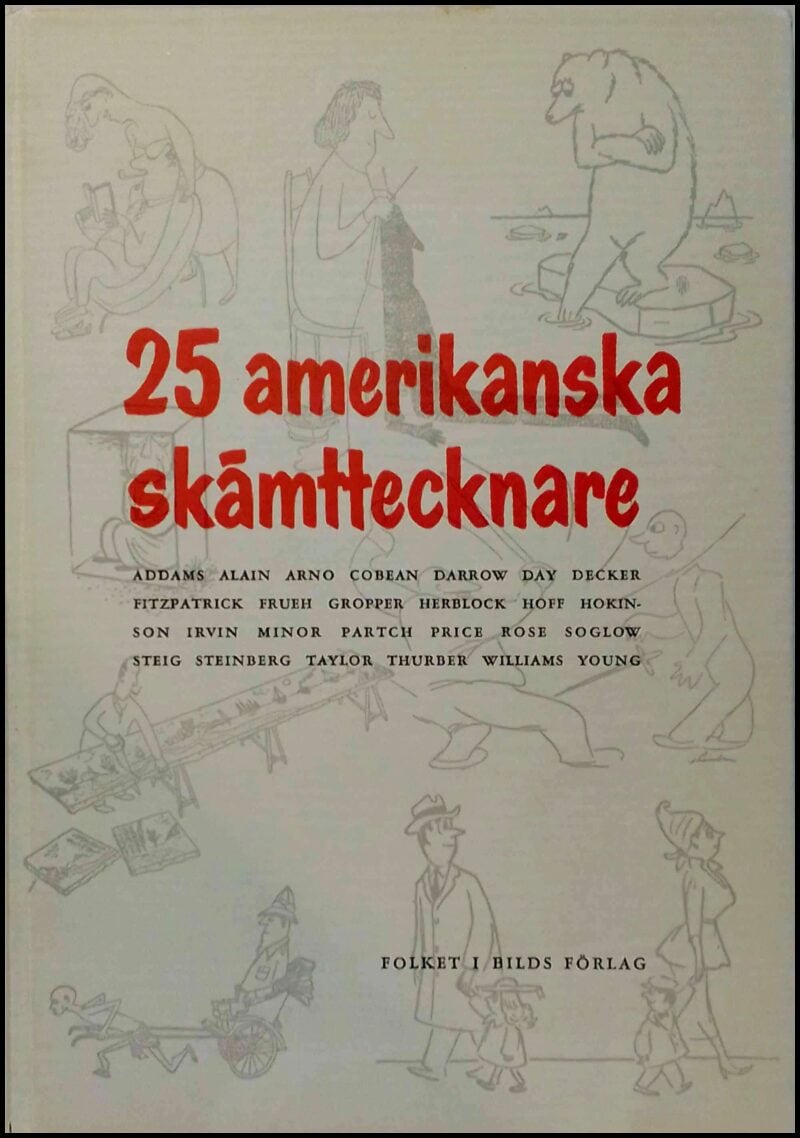 Rössel, James [red.] | 25 amerikanska skämttecknare