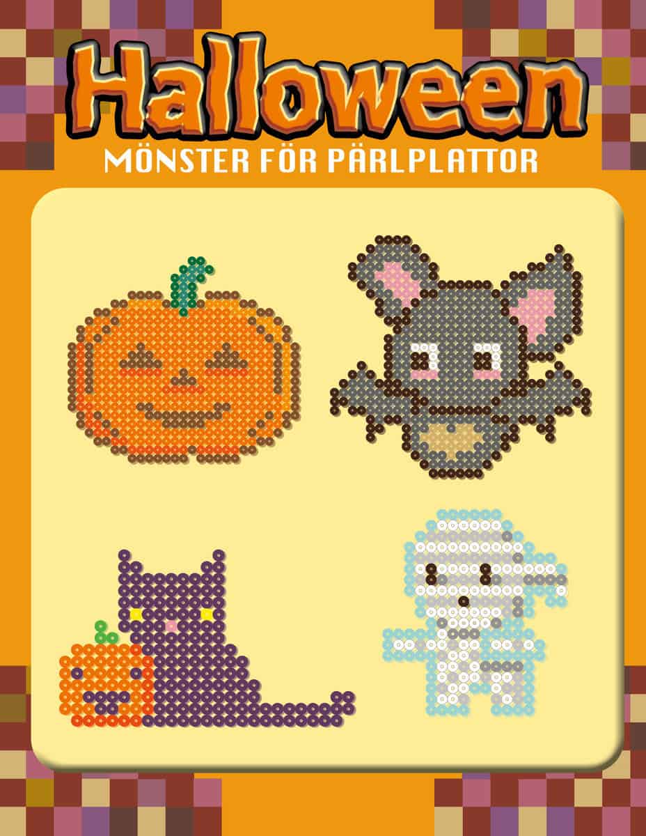 Halloween : Mönster för pärlplattor