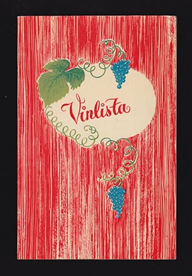 [Kiruna | Hotel Standard] | Vinlista Hotel Standard Kiruna : Källarmästar'n rekommenderar idag [Kiruna - Hotel Standard]