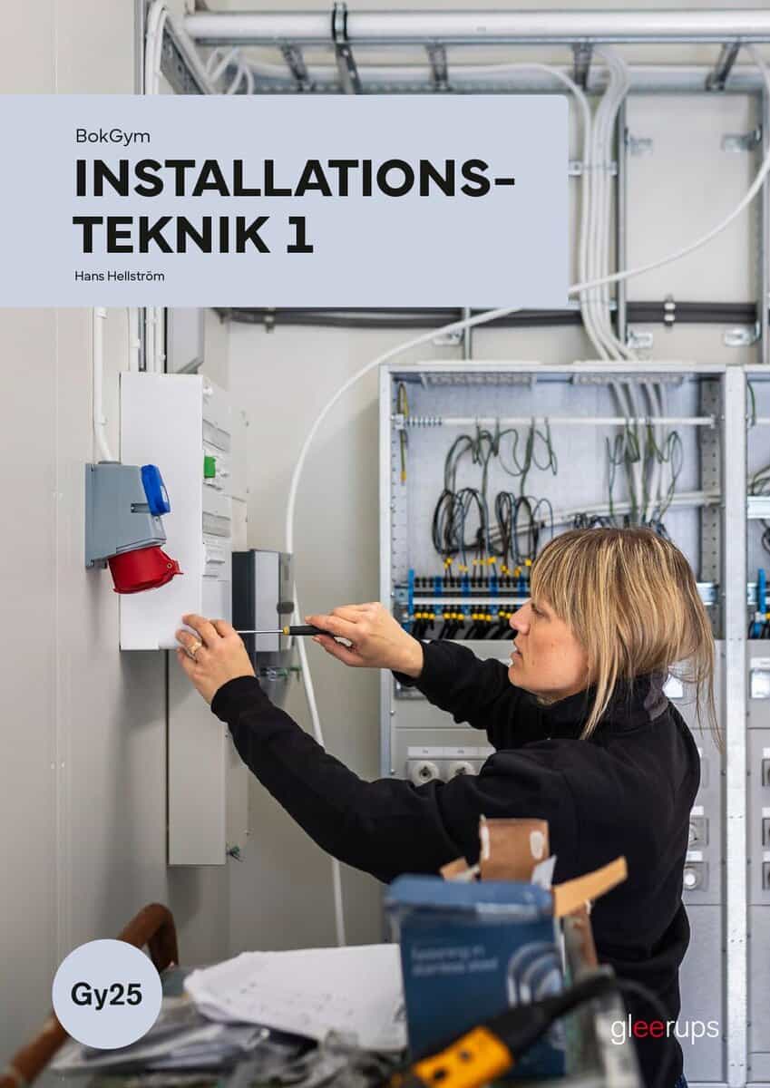 Hellström, Hans | BokGym Installationsteknik 1, bok, Gy25