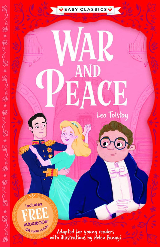 Tolstoj, Leo | War and Peace (lättläst) (med bonusmaterial)