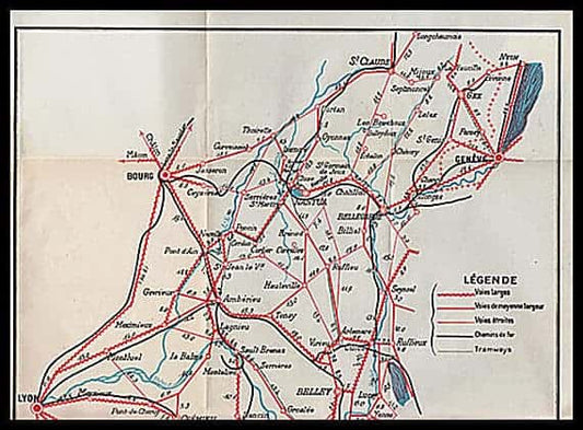 Corcelle, J | Nantua, son lac et environs : Bellegarde et Gex avec prolongements sur Bourg, Belley, etc. Guide artistiqu...