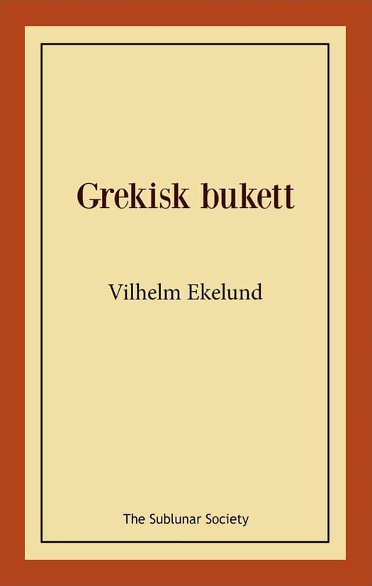 Ekelund, Vilhelm | Grekisk bukett
