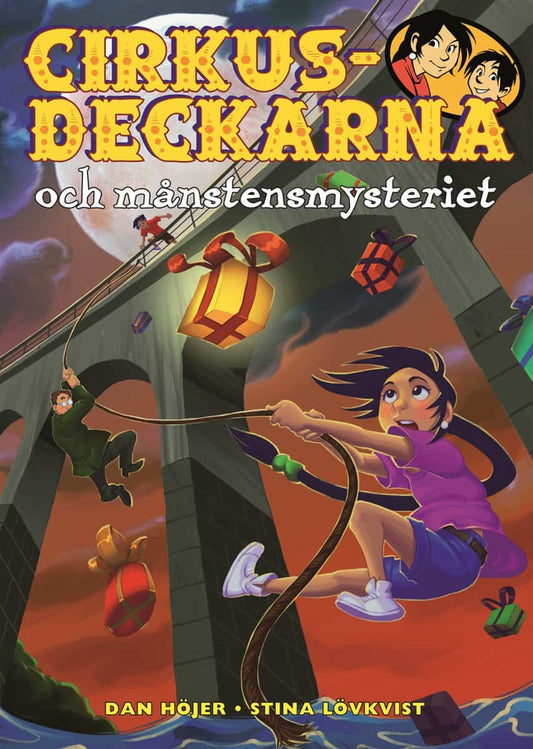Höjer, Dan | Cirkusdeckarna och månstensmysteriet