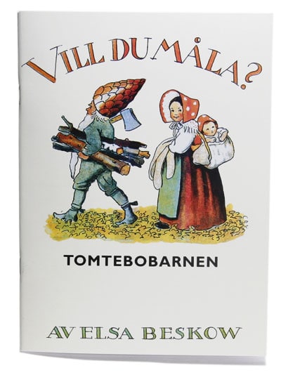 Beskow, Elsa | Vill du måla? Tomtebobarnen