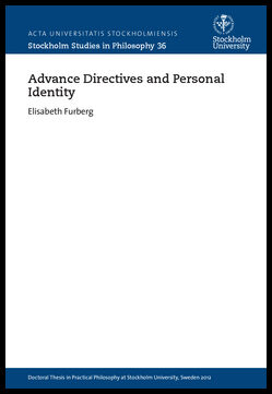 Furberg, Elisabeth | Advance directives and personal identity