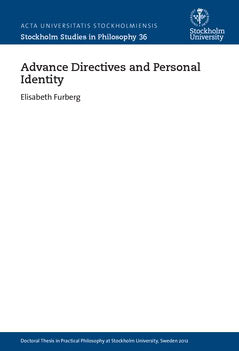 Furberg, Elisabeth | Advance directives and personal identity