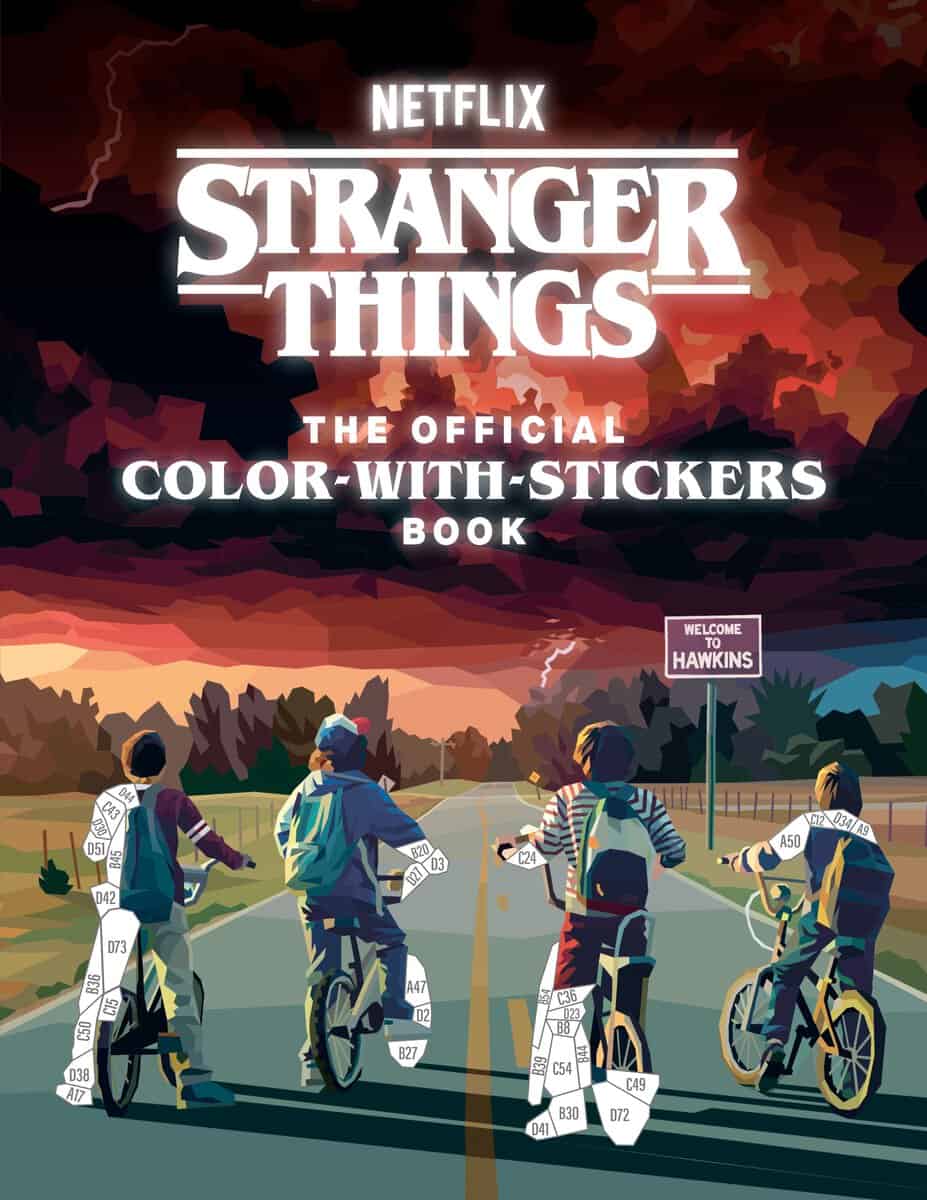 Random House Worlds | Stranger Things : The Official Color-with-Stickers Book
