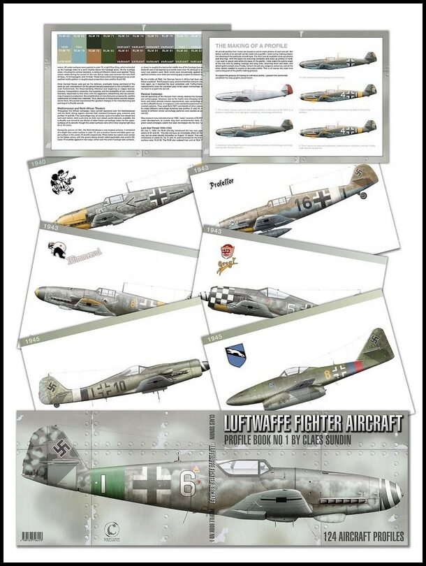 Sundin, Claes | Luftwaffe fighter aircraft : Profile book no 1