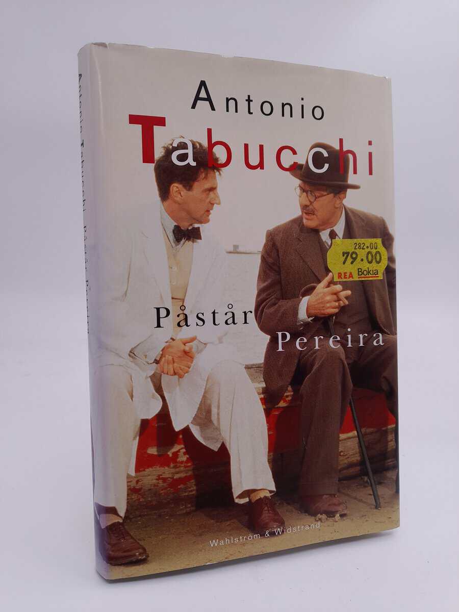 Tabucchi, Antonio | Påstår Pereira : Ett vittnesmål