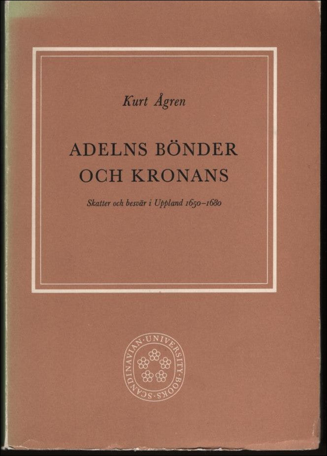 Ågren, Kurt | Adelns bönder och kronans : Skatter och besvär i Uppland 1650-1680